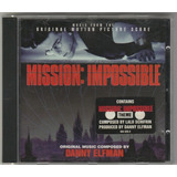 Cd Mission Impossible Soundtrack Usa Danny Elfman