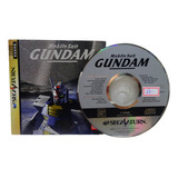 Cd Mobile Suit Gundam Sega Saturn Manual Japonês Original