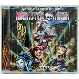 Cd Monster High Boo York Boo York Trilha Sonora