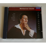 Cd Montserrat Caballé   Grand Voci  1995 