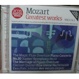 Cd Mozart Great Works
