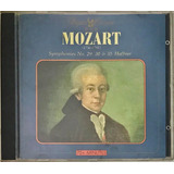 Cd Mozart Symphonies N