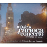 Cd Música Carioca De Concerto  quinteto De Sopro  