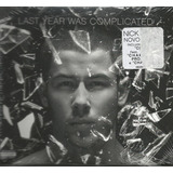 Cd Nick Jonas Last Year Was Complicated Digypack Lacra
