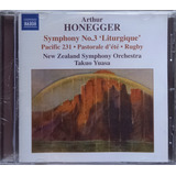 Cd Novo Honegger Symphony 3