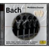 Cd Novo Lacrado Bach Matthaus Passion