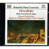 Cd Novo Lacrado Thalberg Piano Concerto