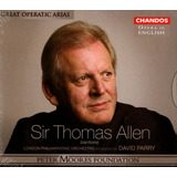Cd Novo Sir Thomas Allen Great Operatic Arias David Parry