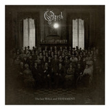 Cd Opeth The Last Will And Testament Novo 