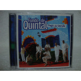 Cd Original Fundo De Quintal  Papo De Samba