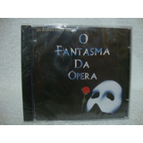 Cd Original O Fantasma Da Ópera Temas Do Musical Lacrado