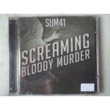 Cd Original Sum 41 Screaming Bloody