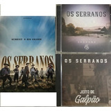 Cd Os Serranos Renasce O Rio Grande cd Duplo 02 Cds