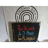 Cd Paco De Lucia Al Di Meola John Mclaughln
