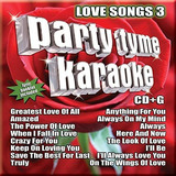 Cd party Tyme Karaoke   Love Songs 3  cd De 16 Músicas   G 