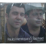 Cd Paulo Henrique Raphael Novo E Lacrado B114