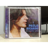 Cd Paulo Ricardo Acoustic Live Novo E Lacrado