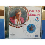 Cd Paulo Sergio Vol 03 original nv lacrado Fbca 1973 