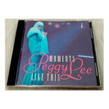 Cd Peggy Lee Moments Like This