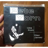 Cd Pete Yorn Live From New Jersey Duplo Ao Vivo Importado