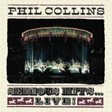 Cd Phil Collins   Serious Hits   live   Caixa Acrílica