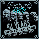 Cd Picture 40 Years Heavy Metal Ears 1978 2018 Novo 