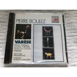 Cd Pierre Boulez   New York Philharmonic Varese 1990 Lacrado