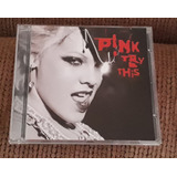Cd Pink Try This  Excelente