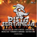 Cd Pista Sertaneja   Vol  04   Original Lacrado Novo