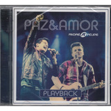 Cd Play back Lacrado André E Felipe Paz   Amor 2013 Original