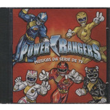 Cd Power Rangers Musicas Da Série De Tv