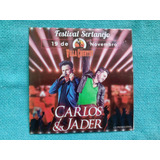 Cd Promo Carlos Jader Festival Sertanejo