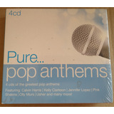 Cd Pure pop Anthems Varios Calvin Harris 4 Cds