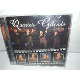 Cd Quarteto Gileade Ao Vivo gospel 