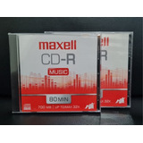 Cd r Music Maxell 80 Minutos Para Gravador Philips Sony Etc