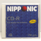 Cd r Nipponic 74 Min Audio For Consumer 3 Unid Lacrados