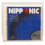 Cd r Nipponic Sl 74 650 Mb 74 Min 8 Unidades Lacrados