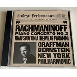 Cd Rachmaninoff Graffman Piano