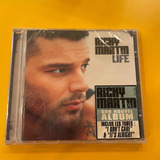Cd Ricky Martin Life edição Francesa Com Adesivo Na Capa 