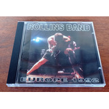 Cd Rollins Band Europe