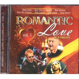 Cd Romantic Love In Concert V1 Queen Elton John Bee Gees