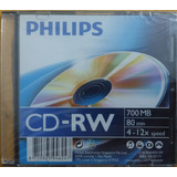 Cd rw Philips 700mb 80min