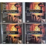 CD S CD Importado Colet Jazz 55 Benny Goodman Louis Armstrong Art Tatum Billie Holiday Dexter Gordon Sidney Bechet Chick Webb Bix Bud Powell LOTE JZ