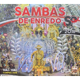 Cd Sambas De Enredo 2016 Sp duplo 100  Original promoção