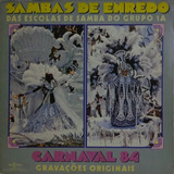 Cd Sambas De Enredo Das Escolas De Samba Do Grupo 1a 1984