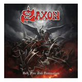Cd Saxon   Hell  Fire And Damnation   Acrílico Novo  