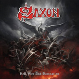Cd Saxon Hell Fire And Damnation Novo Álbum 2024 Acrílico