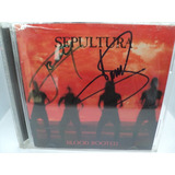 Cd Sepultura Blood Rooted Importado Autografado