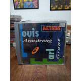 Cd Série Dois Astros Louis Armstrong Earl Grant