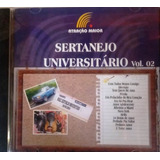 Cd Sertanejo Universitário Atração Maior Volume